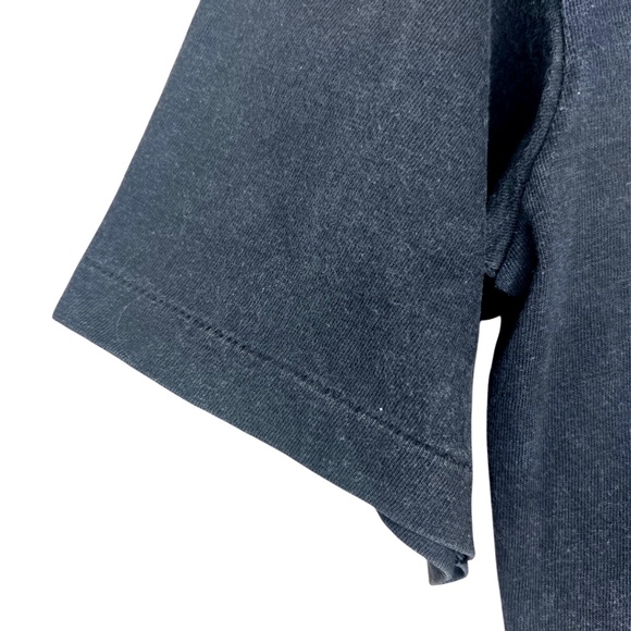 Vintage Oneita NASCAR FMO Gold Wings Cropped T Shirt Single Stitch M - Picture 4 of 6